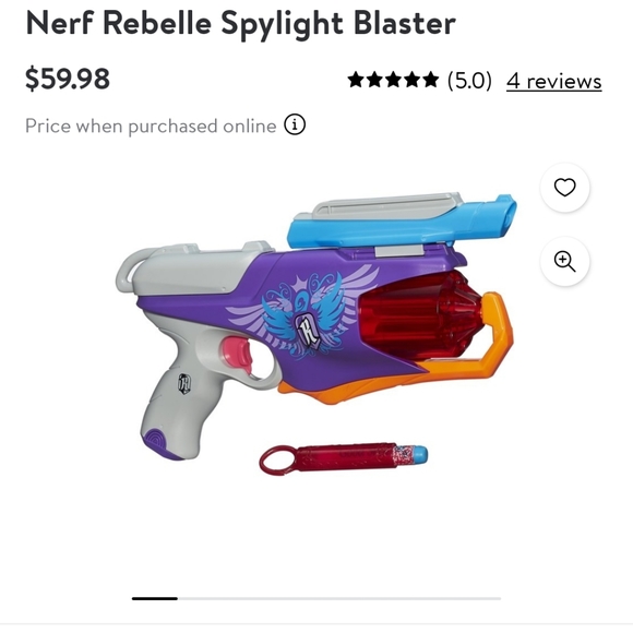 Nerf Rebelle Spylight (Hard to find) - Picture 2 of 4